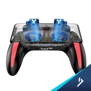 Gamepad de 2 gatillos, Refrigerado con Doble Ventilador, Alimentado por Bateria 2000Mah.
